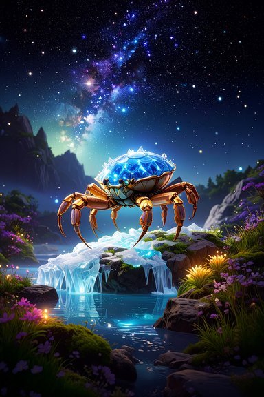 Caranguejo Cristalino